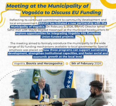 Meting at the Municipality of Vogošća to Discuss EU Funding