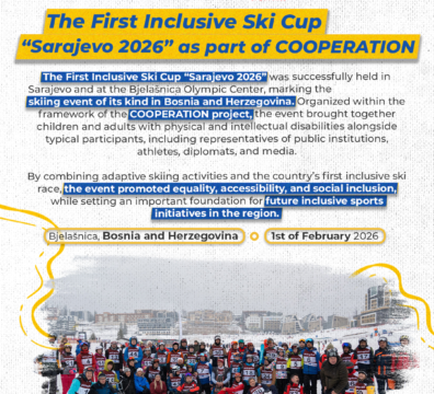 Making History on the Slopes: The First Inclusive Ski Race in Bosnia and Herzegovina