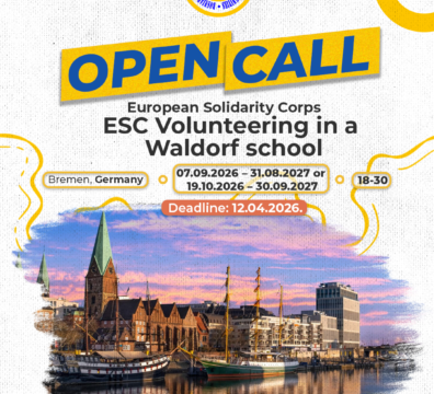 Open Call – ESC Volunteering in a Waldorf school in after school activities Bremen, Germany