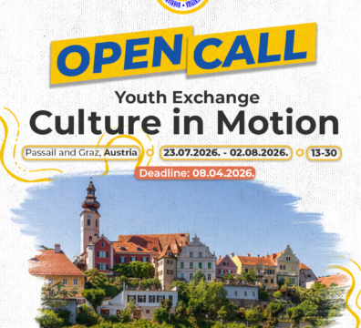 [OPEN CALL] Culture in Motion – Youth Exchange