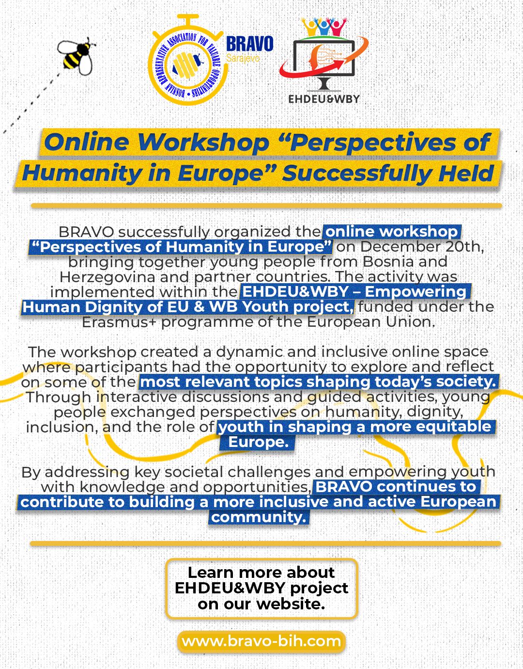 Online Workshop “Perspectives of Humanity in Europe” Successfully Held