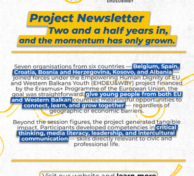 Empowering Human Dignity of EU & Western Balkans Youth (#EHDEUWBY)