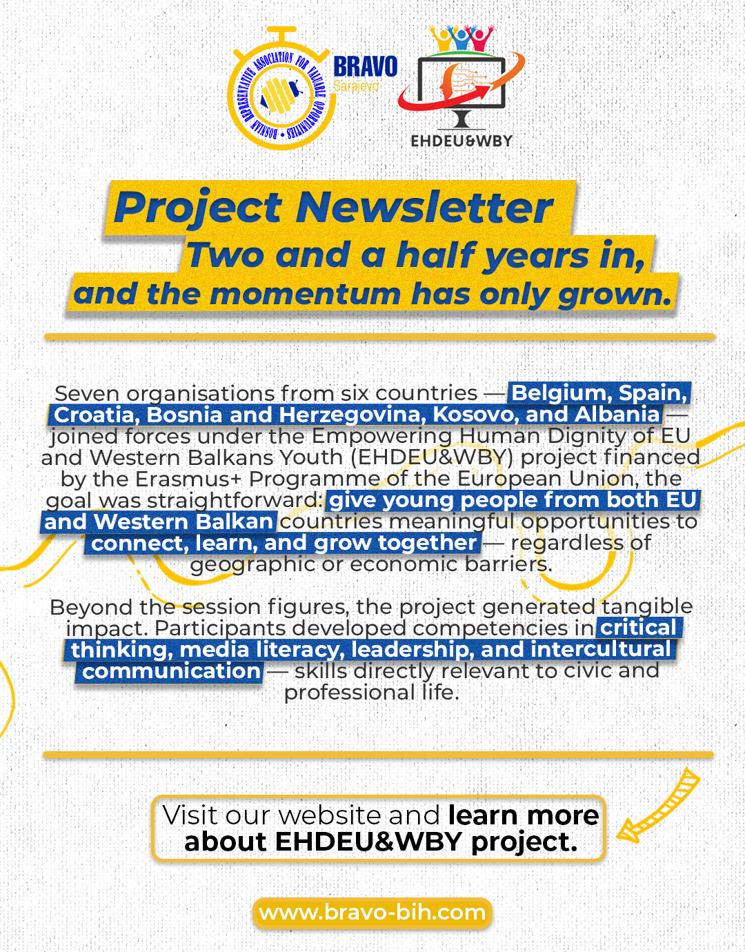 Empowering Human Dignity of EU & Western Balkans Youth (#EHDEUWBY)