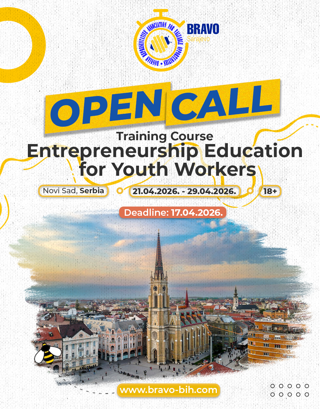 [OPEN CALL] – Entrepreneurship Education for Youth Workers