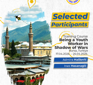 Announcement: Selected Participants for the Training Course “Being a Youth Worker in the Shadow of Wars”
