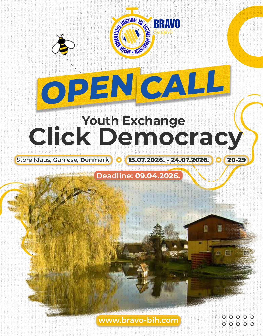 [Open Call] for Youth Exchange Click Democracy