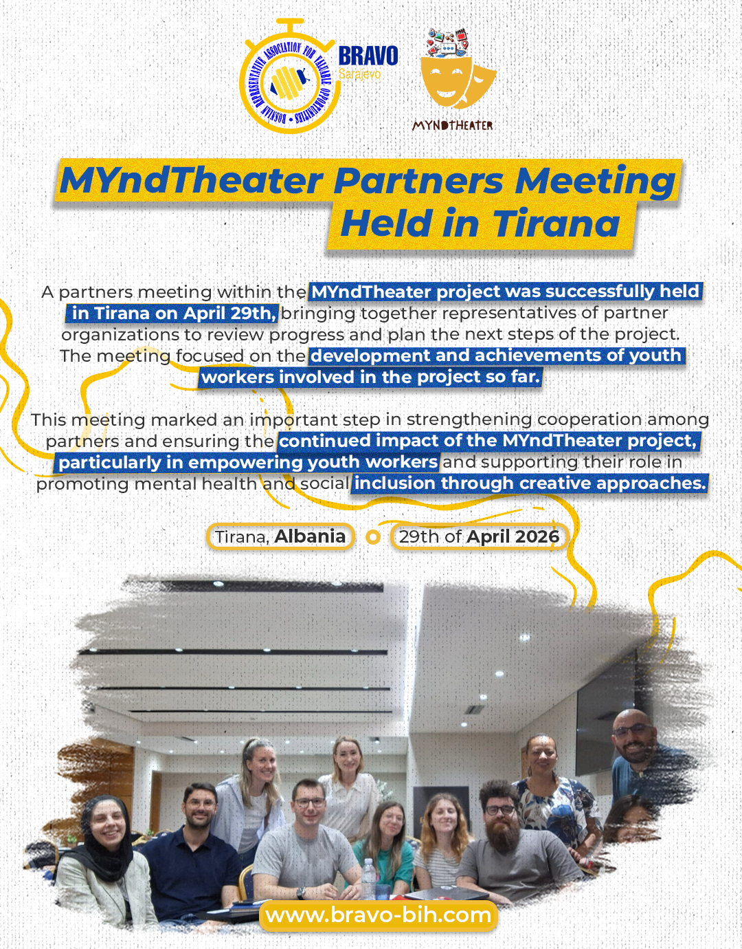 MYndTheater Partners Meeting Held in Tirana