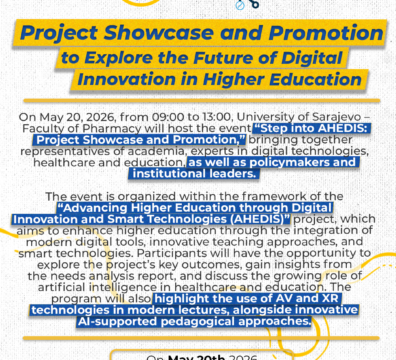 Step into AHEDIS: Project Showcase and Promotion to Explore the Future of Digital Innovation in Higher Education