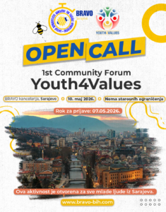 OTVOREN POZIV za 1. Community Forum – Youth4Values