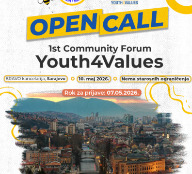 OTVOREN POZIV za 1. Community Forum – Youth4Values