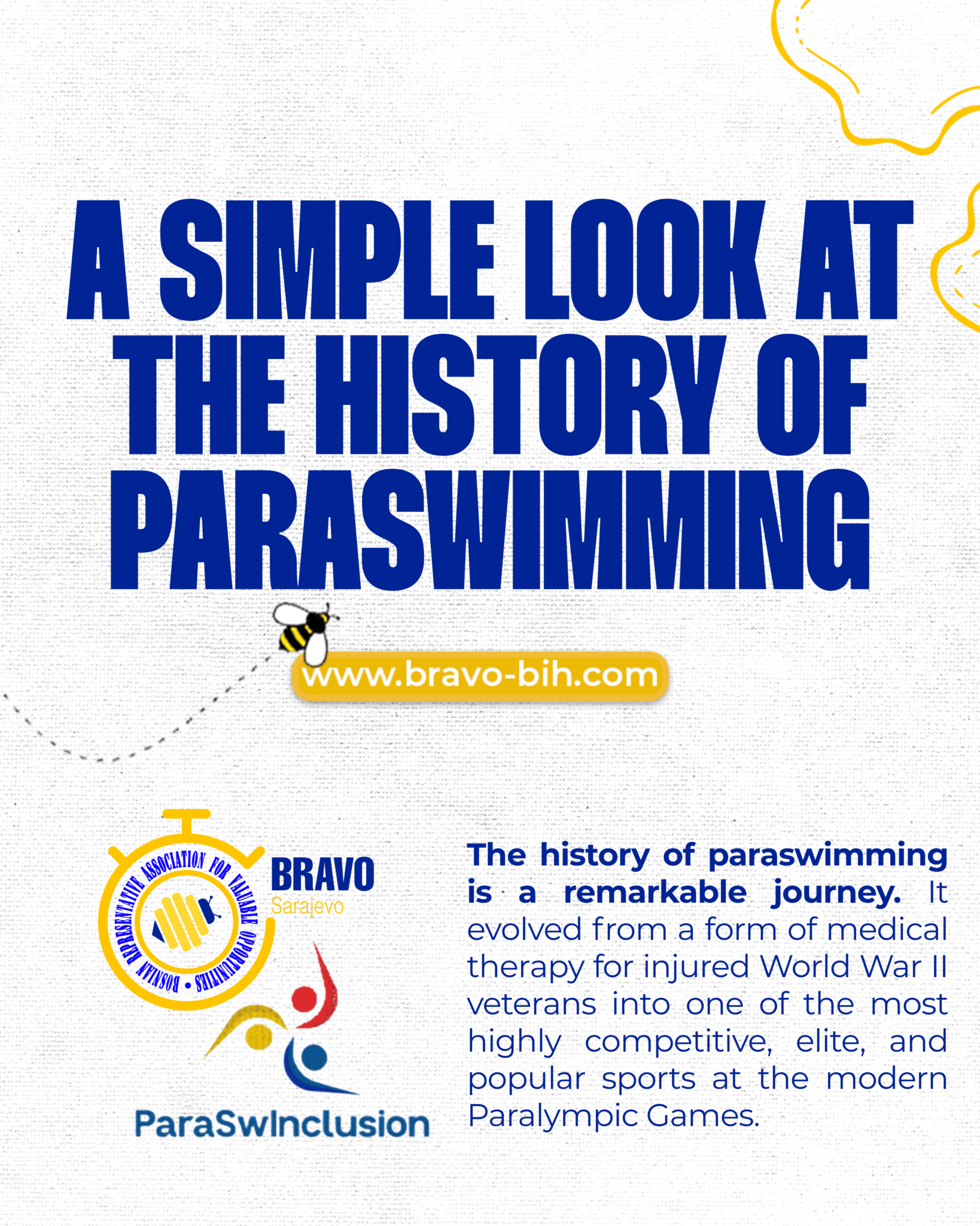The History of Paraswimming