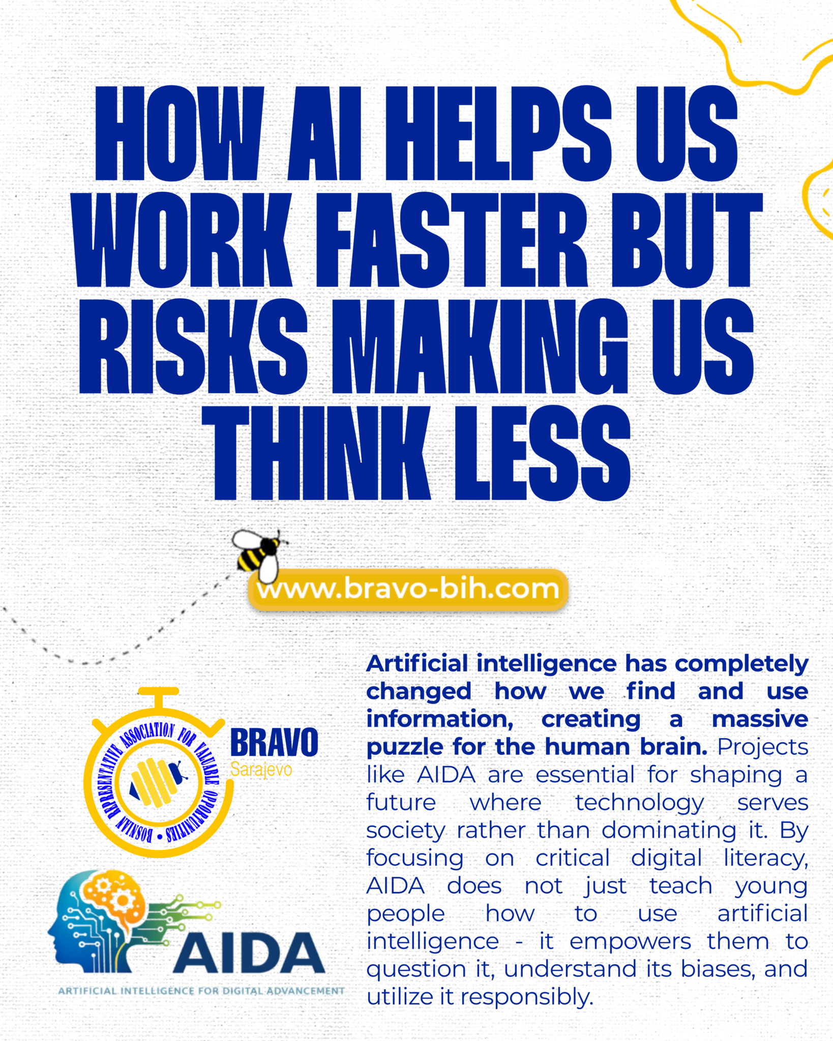 How AI Helps Us Work Faster but Risks Making Us Think Less