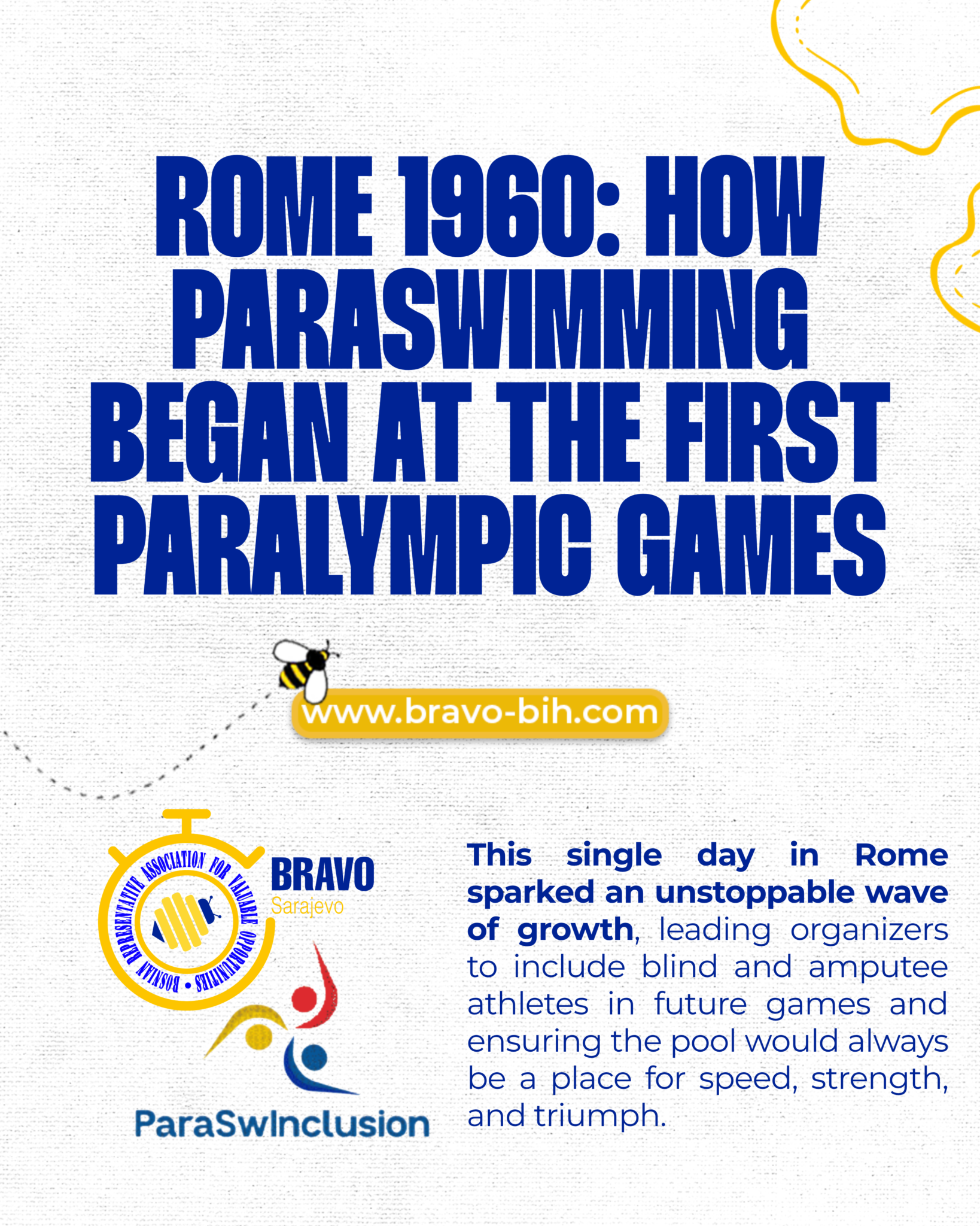 Rome 1960: How Paraswimming Began at the First Paralympic Games