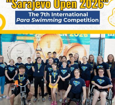 Sarajevo Open 2026 Successfully Concluded – The 7th International Para Swimming Competition in Sarajevo