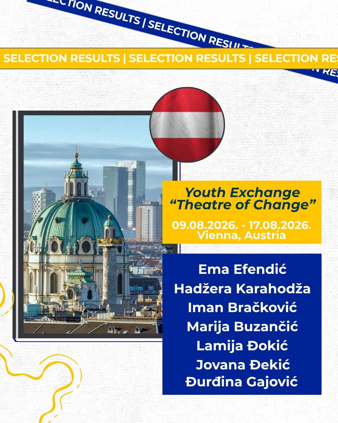 Selection Results – THEATRE OF CHANGE