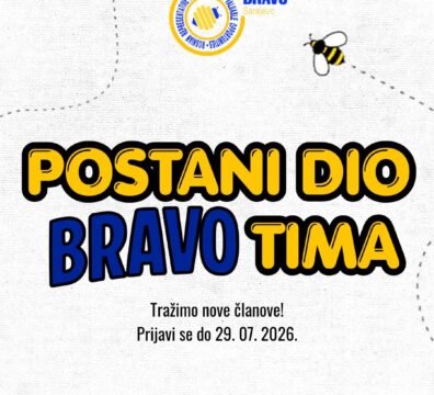 OTVOREN POZIV ZA NOVE BRAVO VOLONTERE