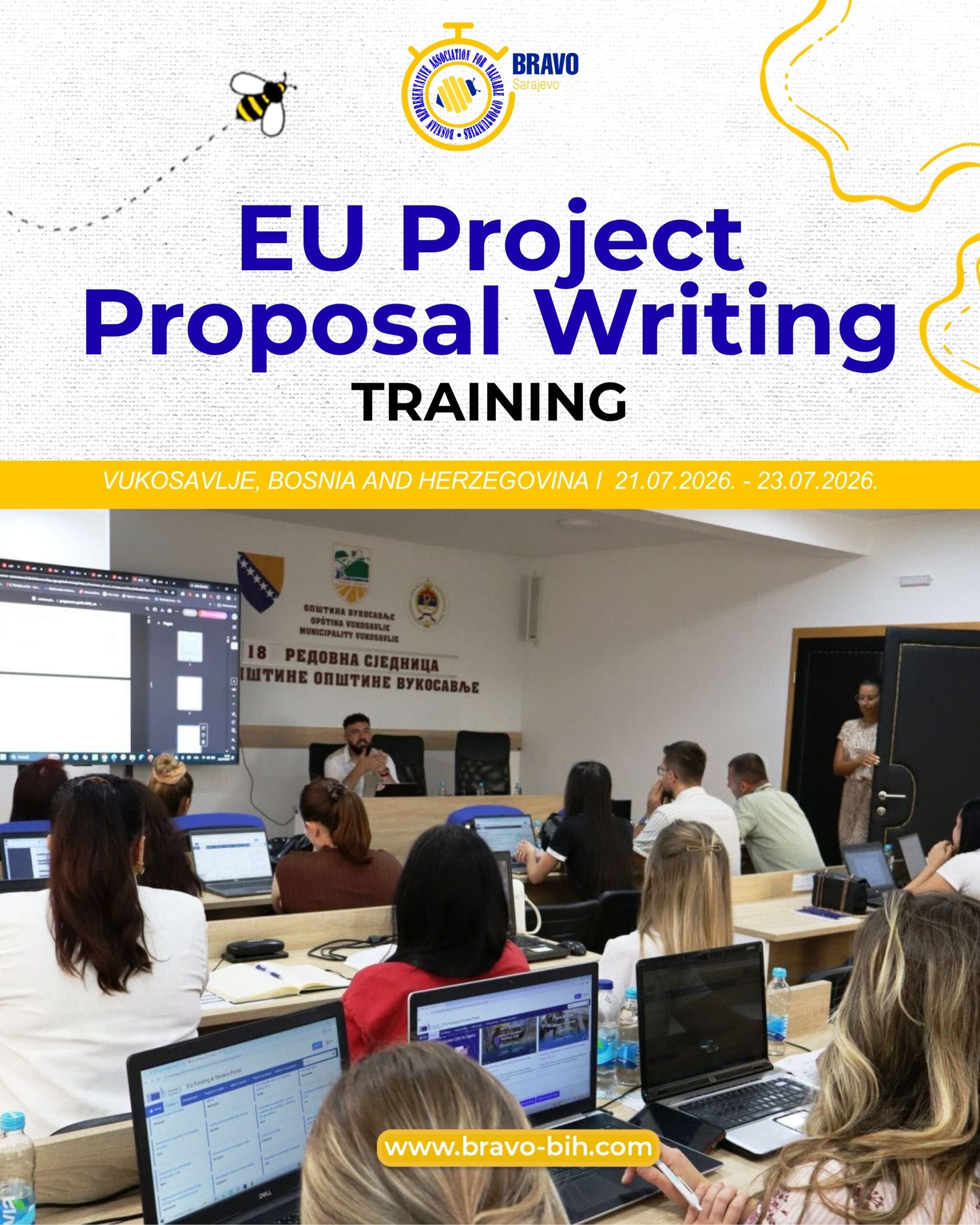 EU Project Writing Training in Vukosavlje