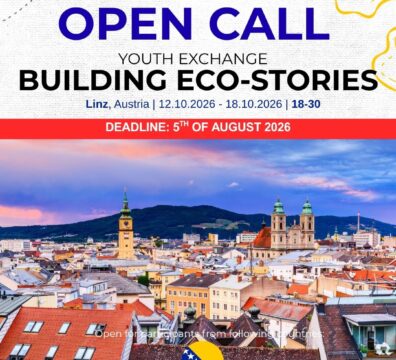 Open Call – Youth Exchange Building Eco-Stories