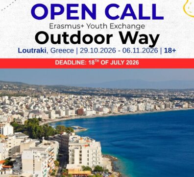 Open Call – Erasmus+ Youth Exchange Outdoor Way
