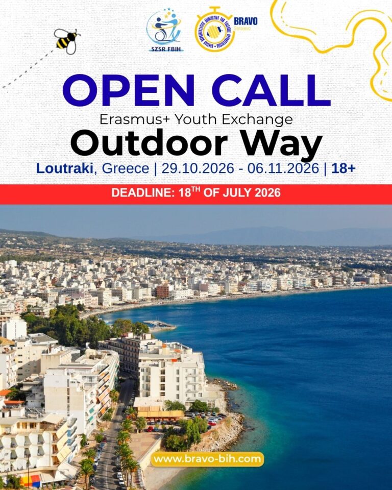 Open Call – Erasmus+ Youth Exchange Outdoor Way