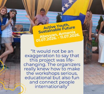 TESTIMONIALS – Active Youth, Sustainable Future