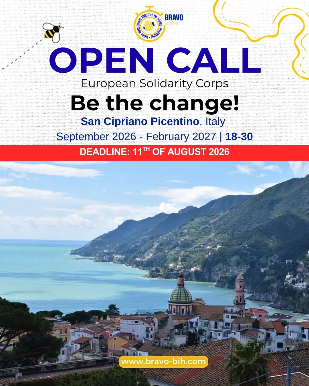 OPEN CALL – Be The Change