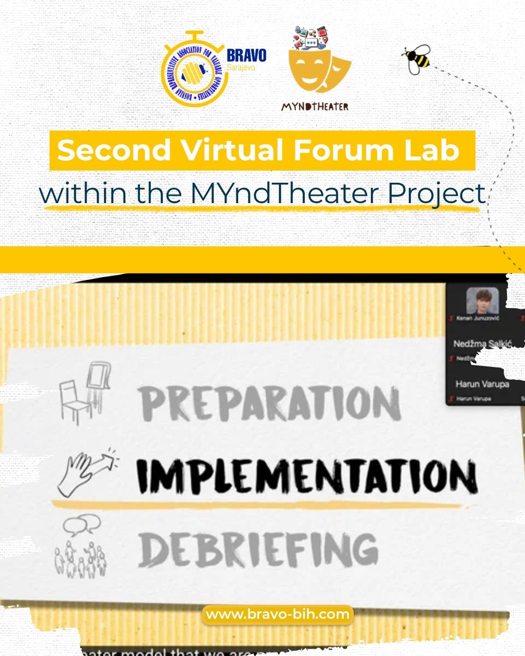 Second Virtual Forum Lab within the MYndTheater Project
