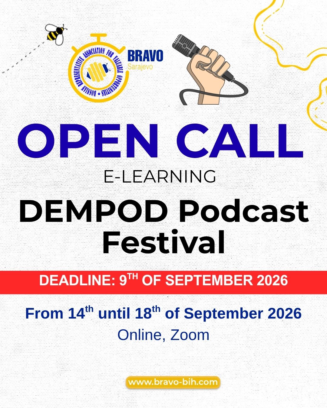 OPEN CALL – DEMPOD Online festival