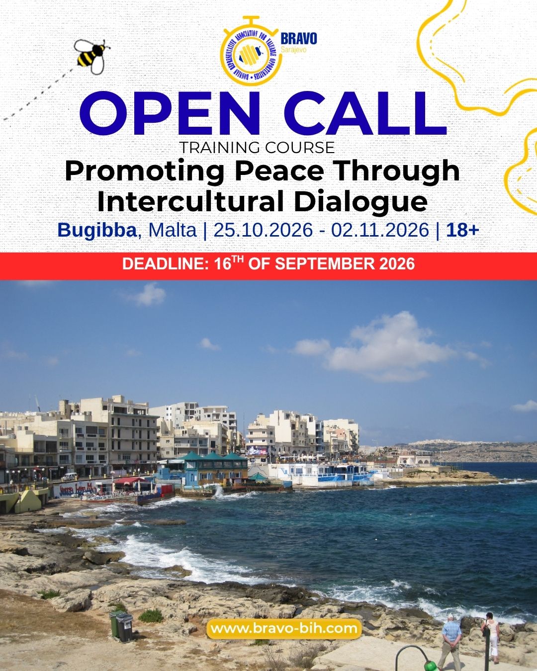 OPEN CALL – Promoting Peace Through Intercultural Dialogue