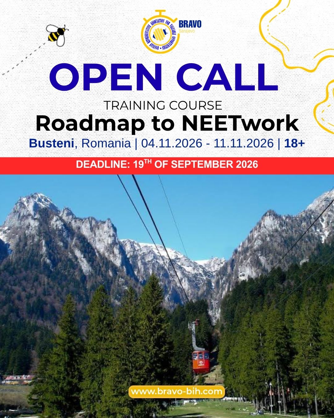 Open Call – RoadMAP to NEETwork 4.0 Training Course