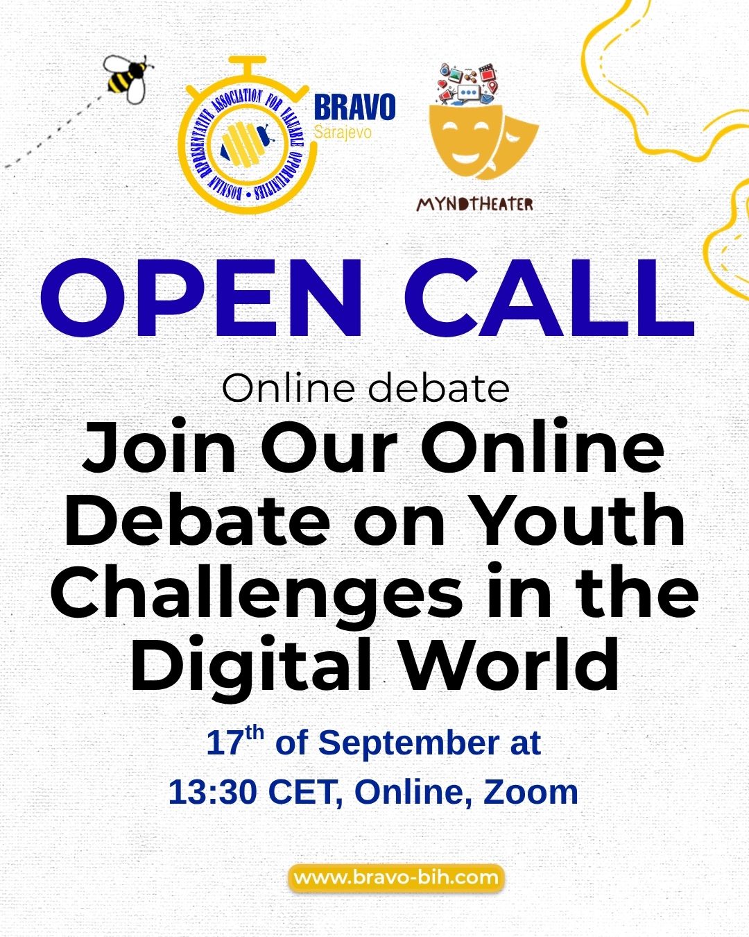 Join Our Online Debate on Youth Challenges in the Digital World