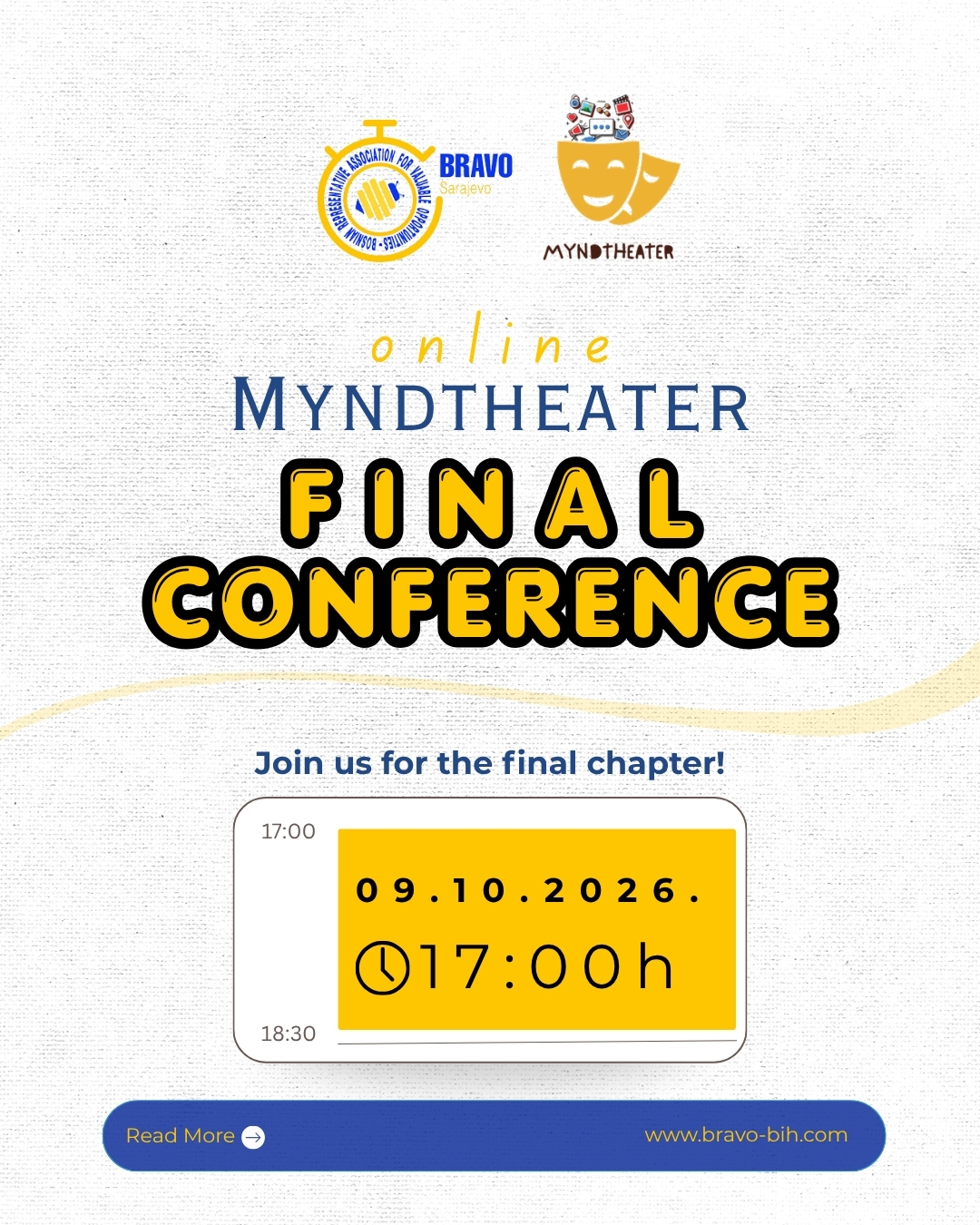 You’re Invited to the MYndTheater Final Conference!