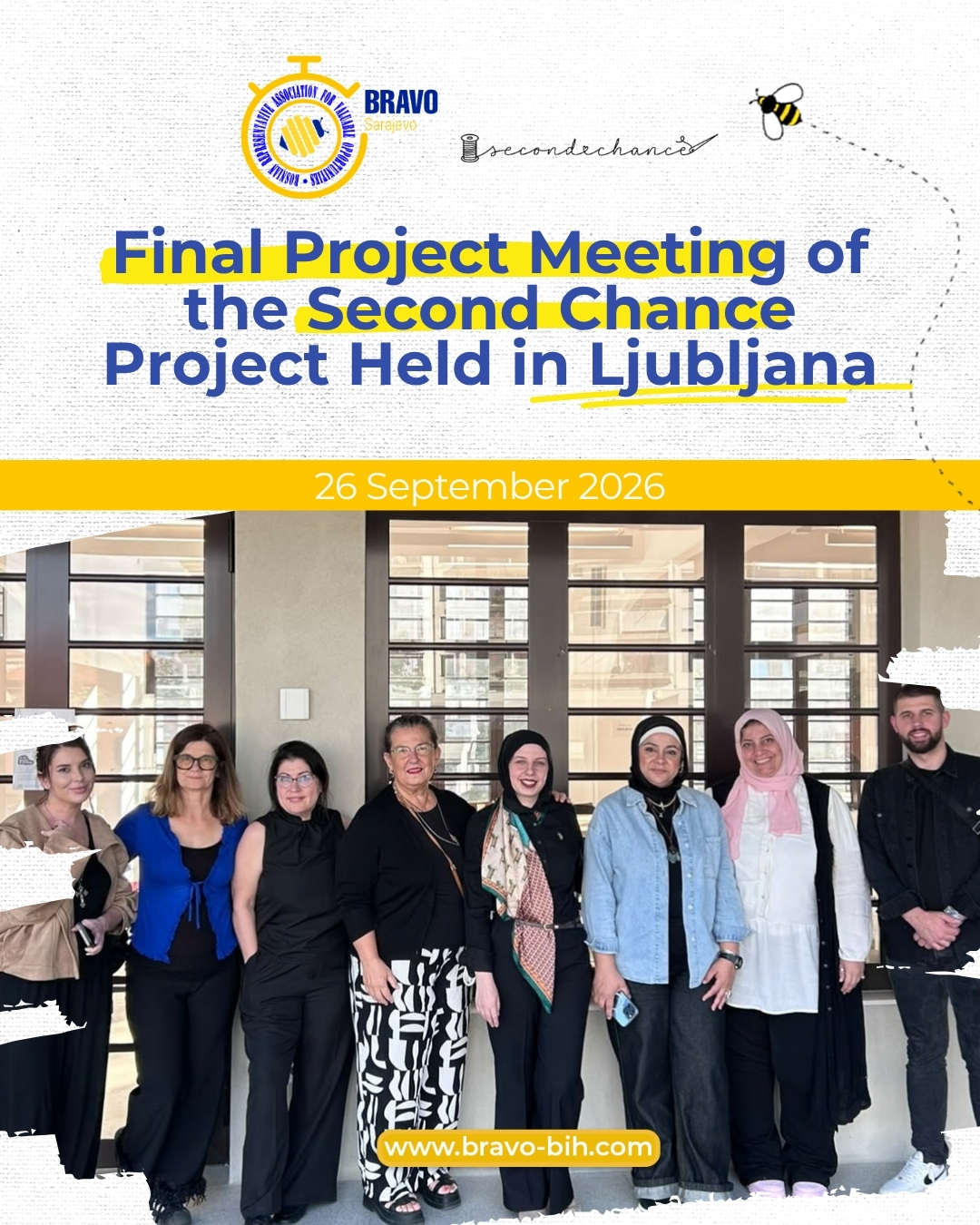 Final Project Meeting of the Second Chance Project Held in Ljubljana