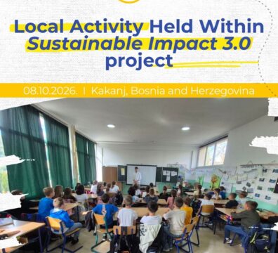 Environmental Protection Workshop Held at “Omer Mušić” Primary School in Kakanj