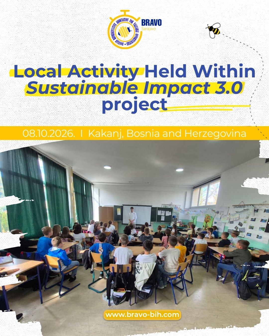 Environmental Protection Workshop Held at “Omer Mušić” Primary School in Kakanj