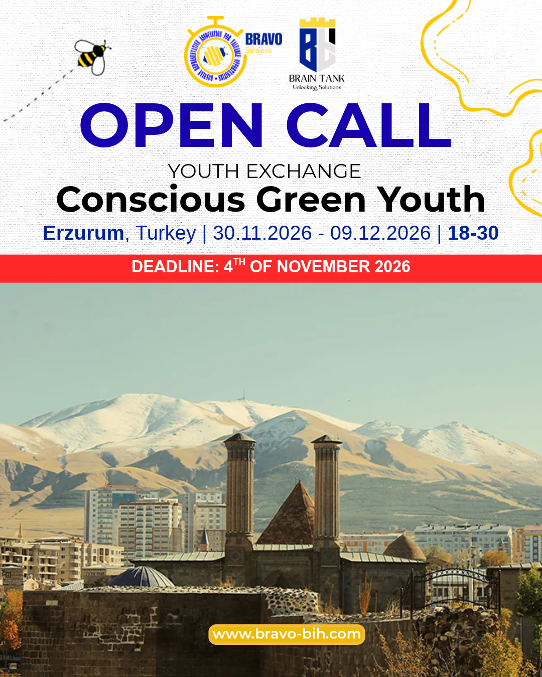 OPEN CALL – CONSCIOUS GREEN YOUTH