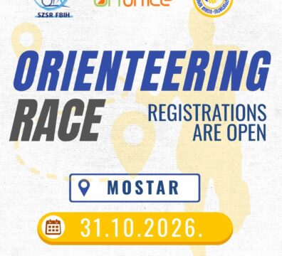 OPEN CALL – Orienteering race in Mostar – 31st of October
