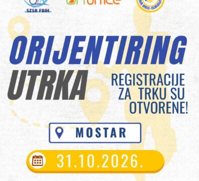 Međunarodna ORIUNITE orijentiring utrka u Mostaru – Prijavi se i istraži grad na drugačiji način