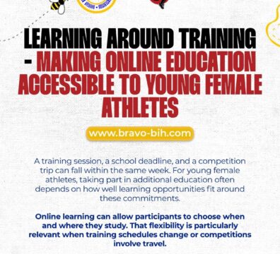 Learning Around Training – Making Online Education Accessible to Young Female Athletes