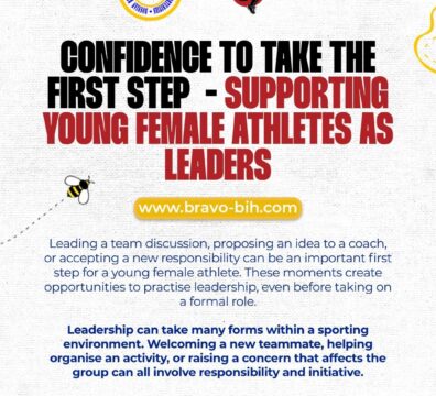 Confidence to Take the First Step – Supporting Young Female Athletes as Leaders