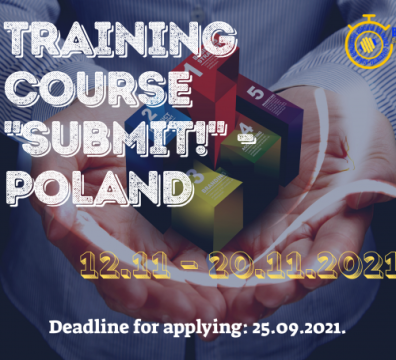 Results for 5 Participants from Bosnia and Herzegovina for Training Course “SUBMIT” – Poland