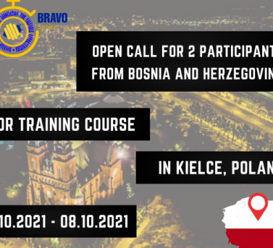 Open Call for 2 Participants from Bosnia and Herzegovina for Training Course Leadership 2021 in Kielce, Poland